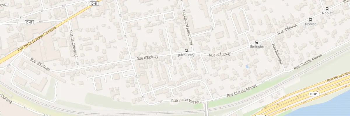 Plan du 58 Rue d’Epinay à Argenteuil