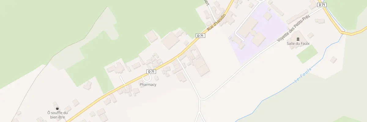 Plan du 22 Rue d’Hesdin à Heuchin