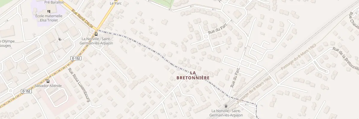 Plan du 16 Rue de la Gare à Saint-Germain-lès-Arpajon