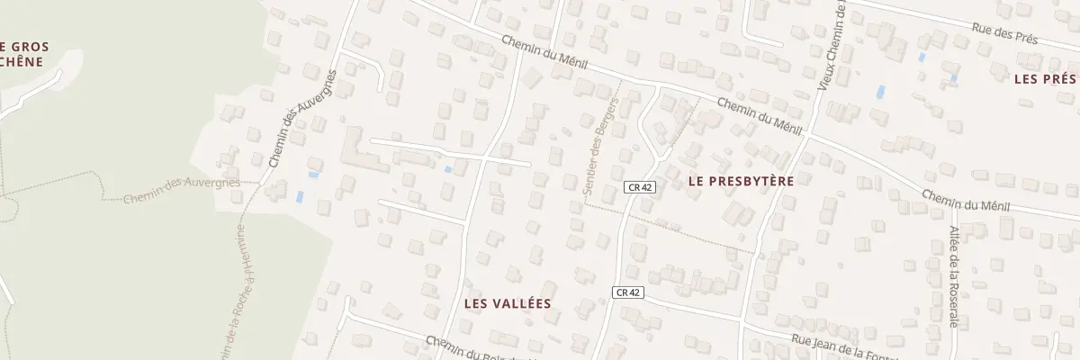 Plan du 9B Che des Vallées à La Ville-du-Bois