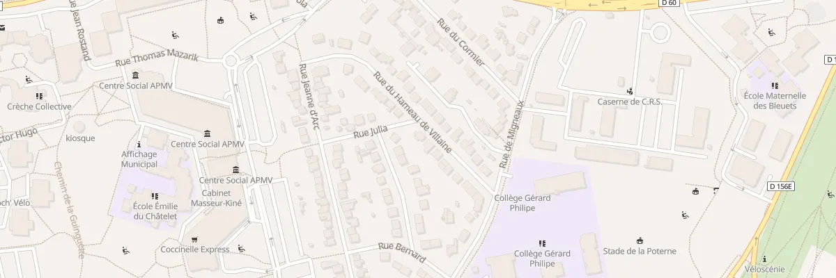 Plan du 17 Rue du Hameau de Villaine à Massy