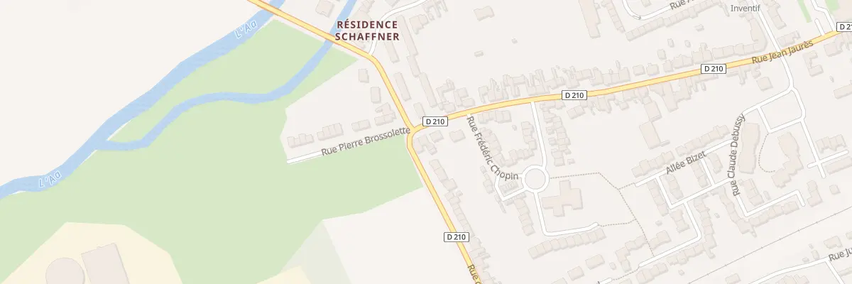 Plan du 245 Rue Jean Jaurès à Blendecques