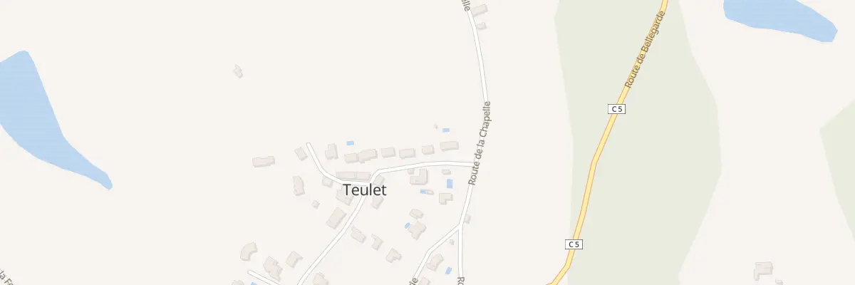 Plan du 54 Rue de Claous à Mouzieys-Teulet