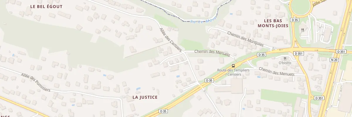 Plan du 11 All des Cerisiers à Montlhéry