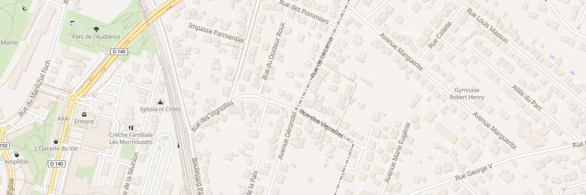 Plan du 19 Rue des Vignolles à Ermont