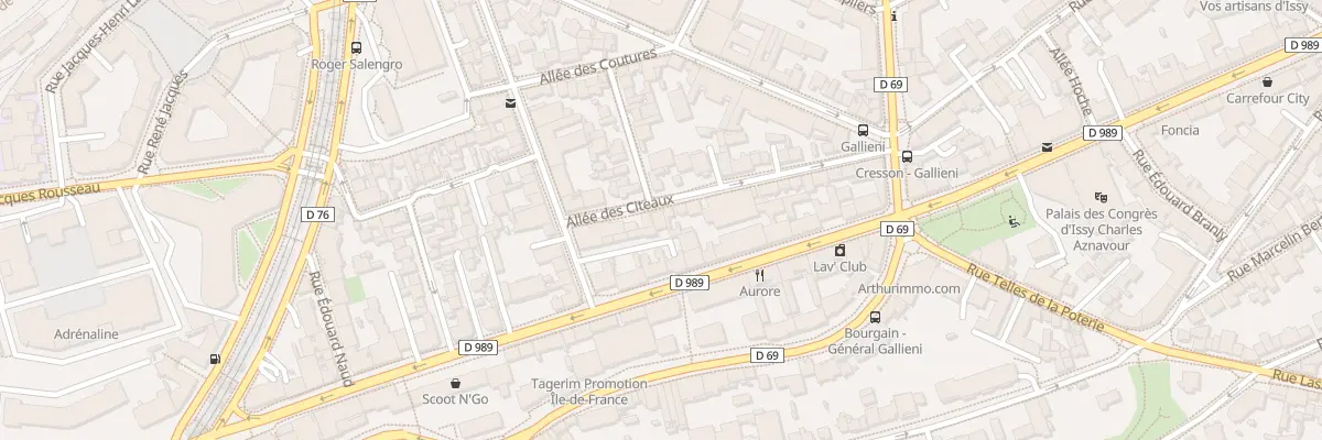 Plan du 27 All des Citeaux à Issy-les-Moulineaux