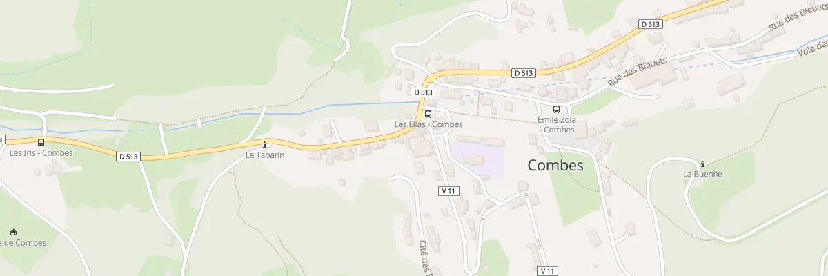 Plan du 40 Av du Myosotis à Aubin