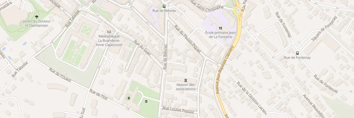 Plan du 3 Imp Colombe à Clamart