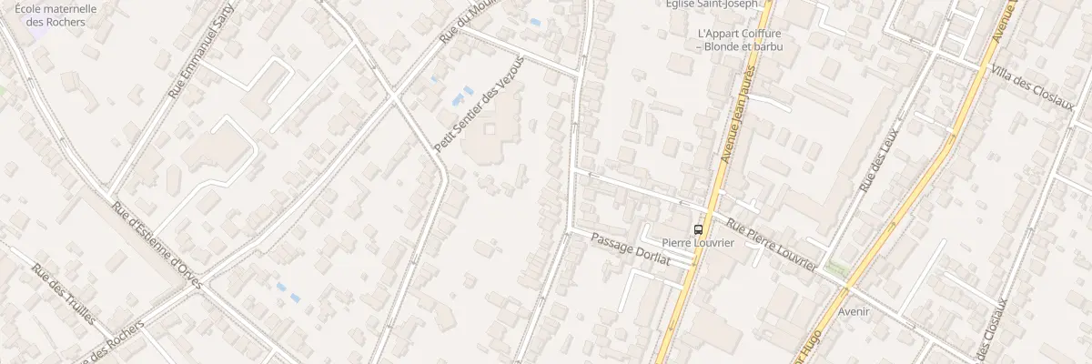 Plan du 61B Rue Denis Gogue à Clamart