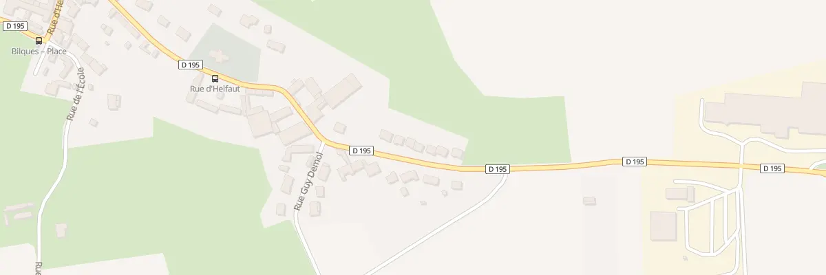 Plan du 795 Rue d’Helfaut à Helfaut