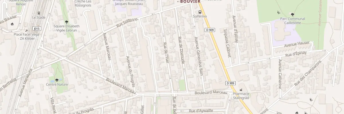 Plan du 16 Rue de l’Yser à Colombes