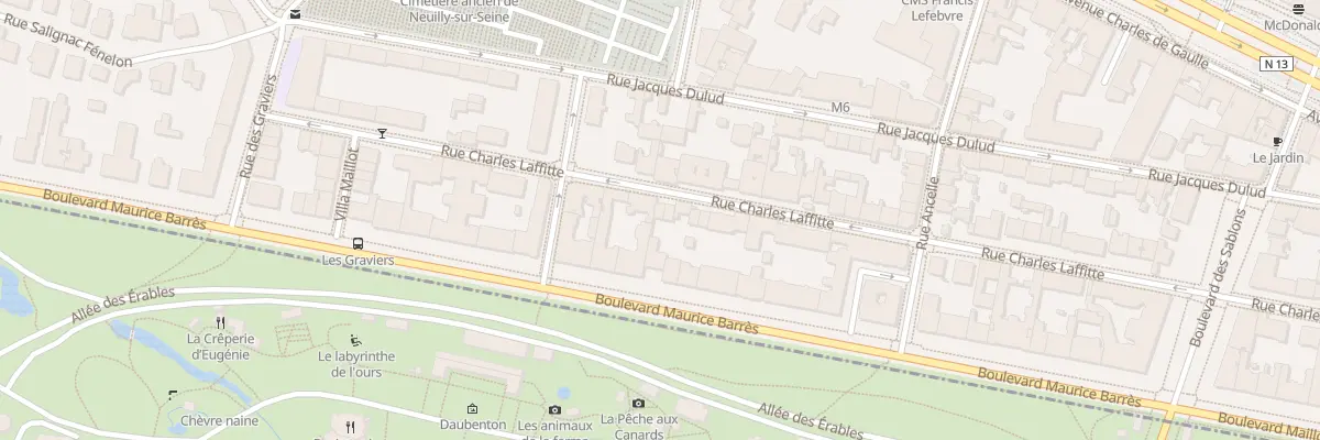 Plan du 81B Rue Charles Laffitte à Neuilly-sur-Seine