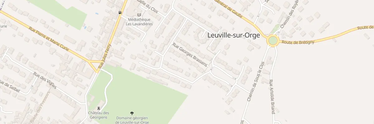 Plan du 11 Rue Georges Brassens à Leuville-sur-Orge