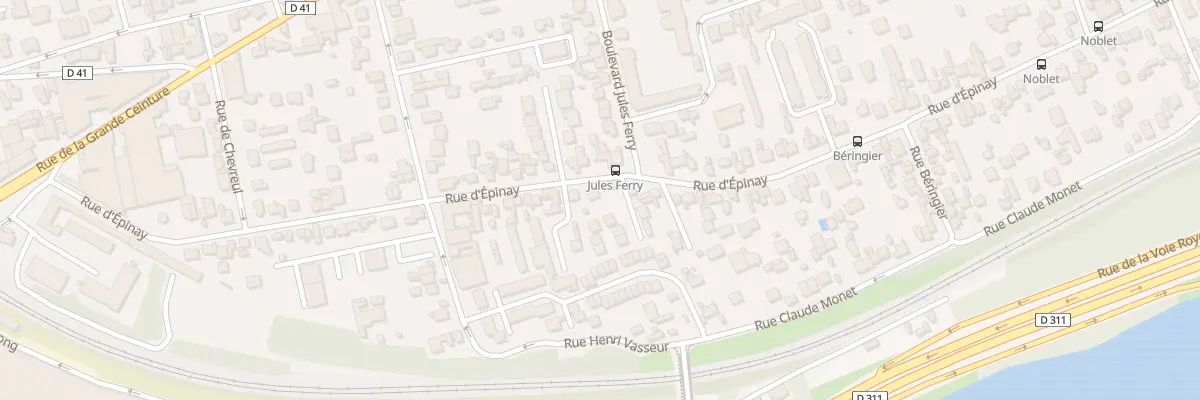 Plan du 60 Rue d’Epinay à Argenteuil