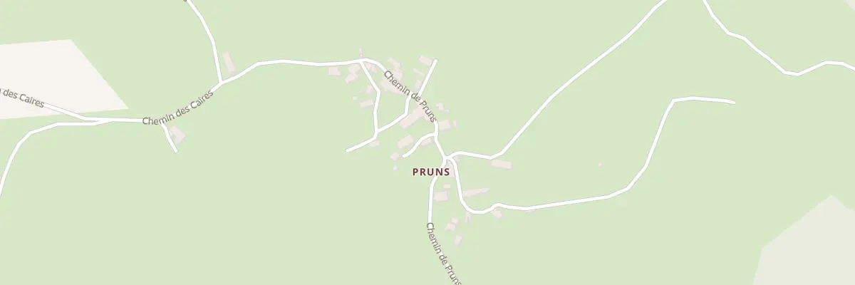 Plan du 5091 Pruns à Saint-Santin-Cantalès