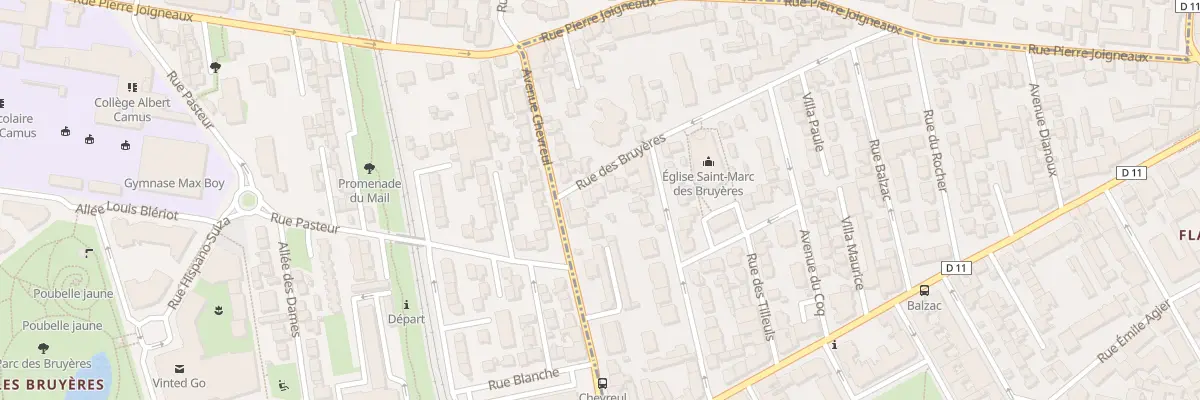 Plan du 35 Rue des Bruyères à Asnières-sur-Seine
