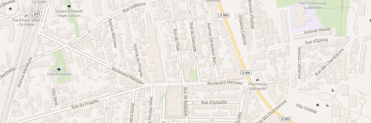 Plan du 8 Rue de l’Yser à Colombes