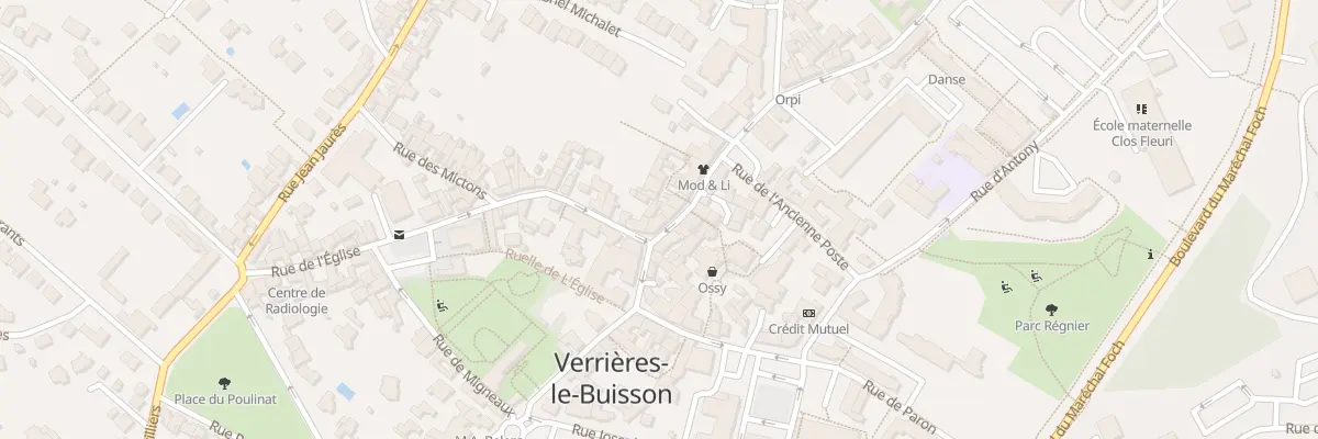 Plan du 54 Rue Estienne d’Orves à Verrières-le-Buisson