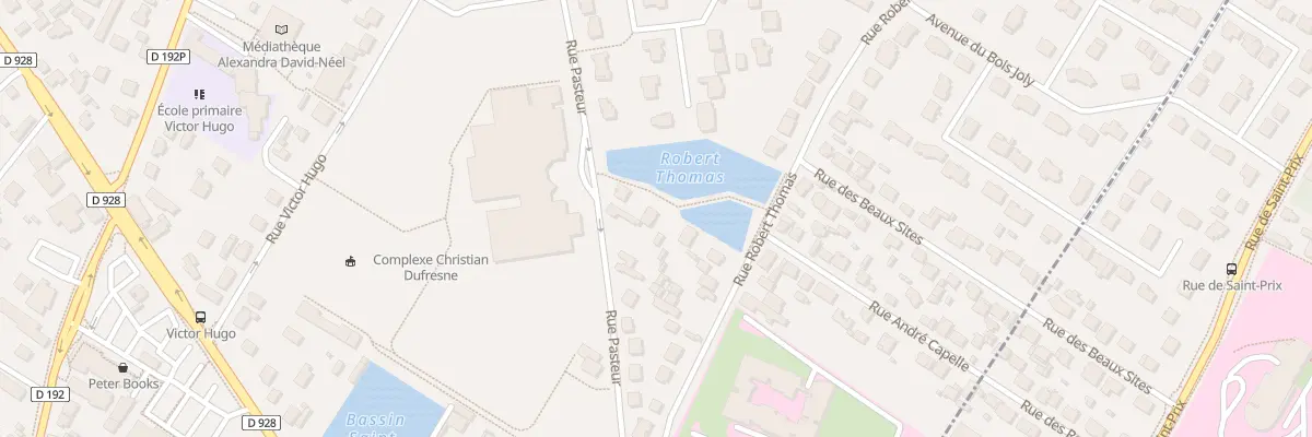Plan du 44 Rue Pasteur à Saint-Prix