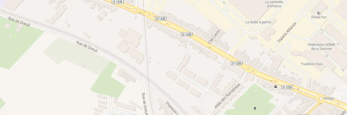 Plan du 163 Rue d’Abbeville à Amiens