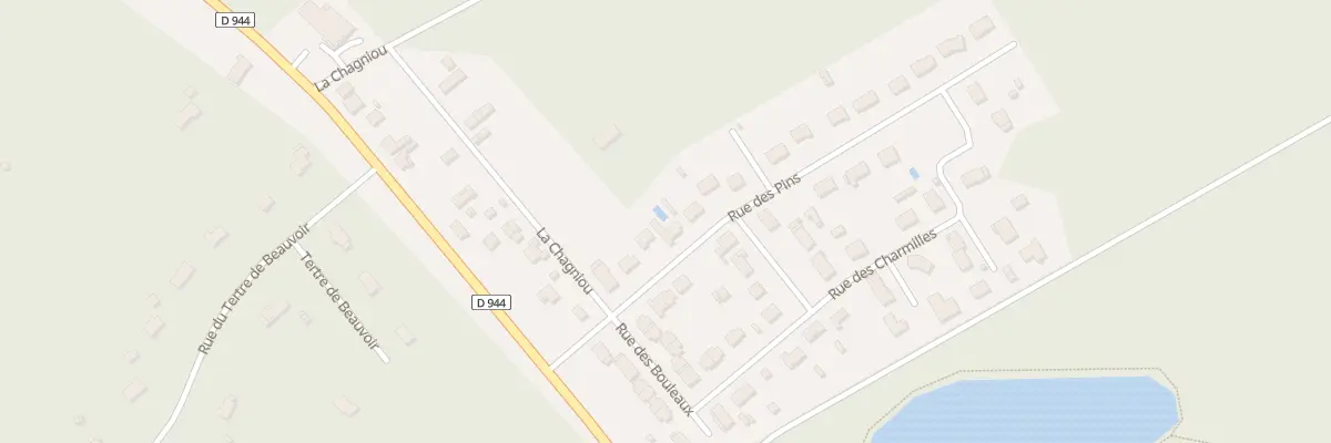 Plan du 9 Rue des Pins à Neuvy-sur-Barangeon
