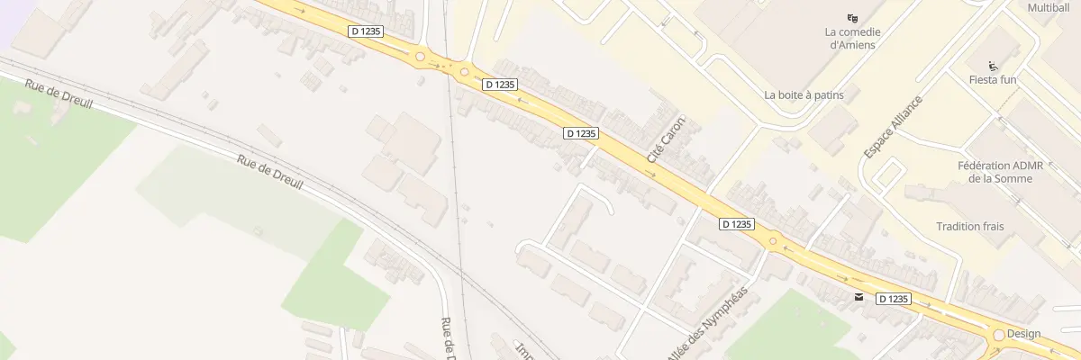 Plan du 167 Rue d’Abbeville à Amiens