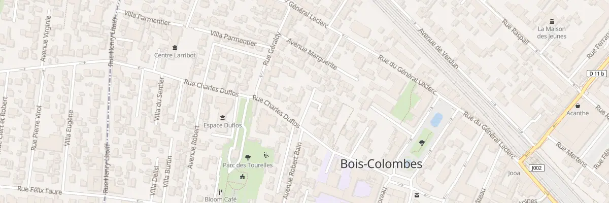 Plan du 5 Vla Coursaget à Bois-Colombes
