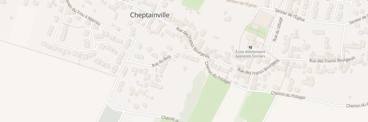 Plan du 1 Rue du Bois à Cheptainville