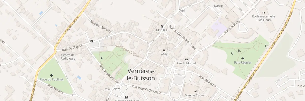 Plan du 43 Rue Estienne d’Orves à Verrières-le-Buisson