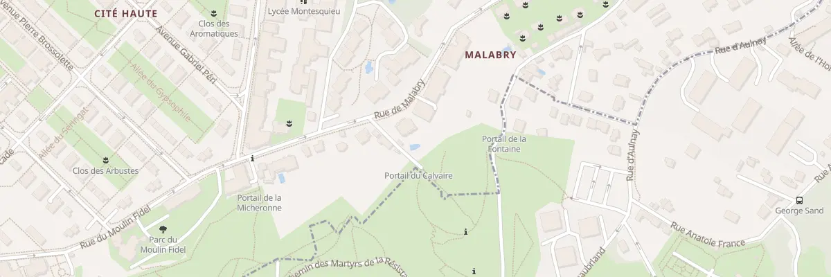 Plan du 24 Rue de Malabry au Plessis-Robinson