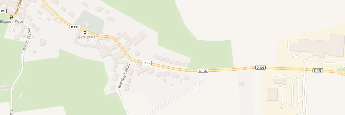 Plan du 805 Rue d’Helfaut à Helfaut