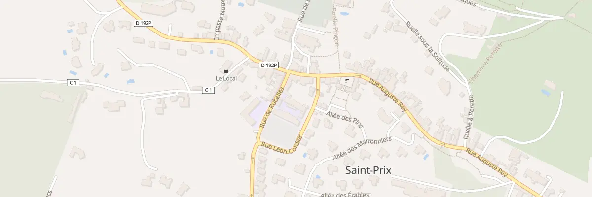 Plan du 3 Rue de Rubelle à Saint-Prix