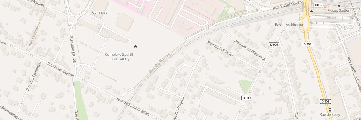 Plan du 22 Vla du Progrès à Ermont