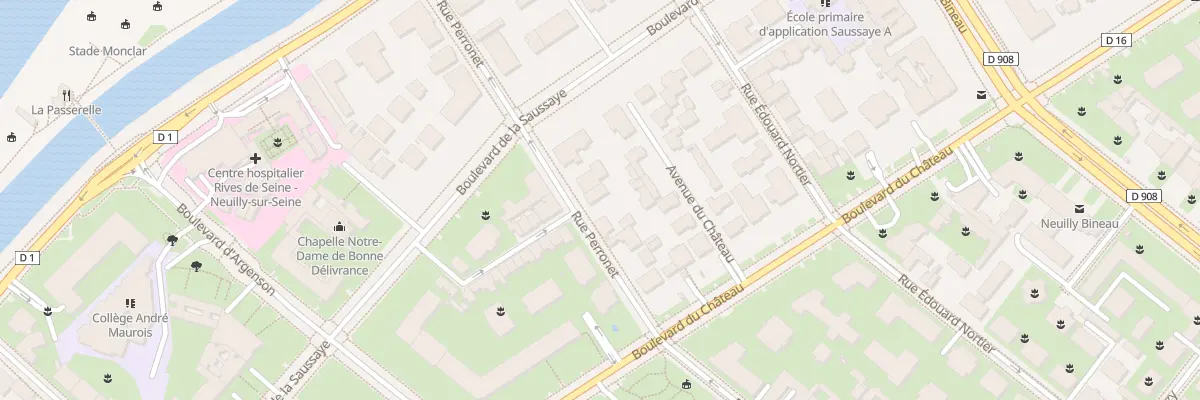 Plan du 152B Rue Perronet à Neuilly-sur-Seine