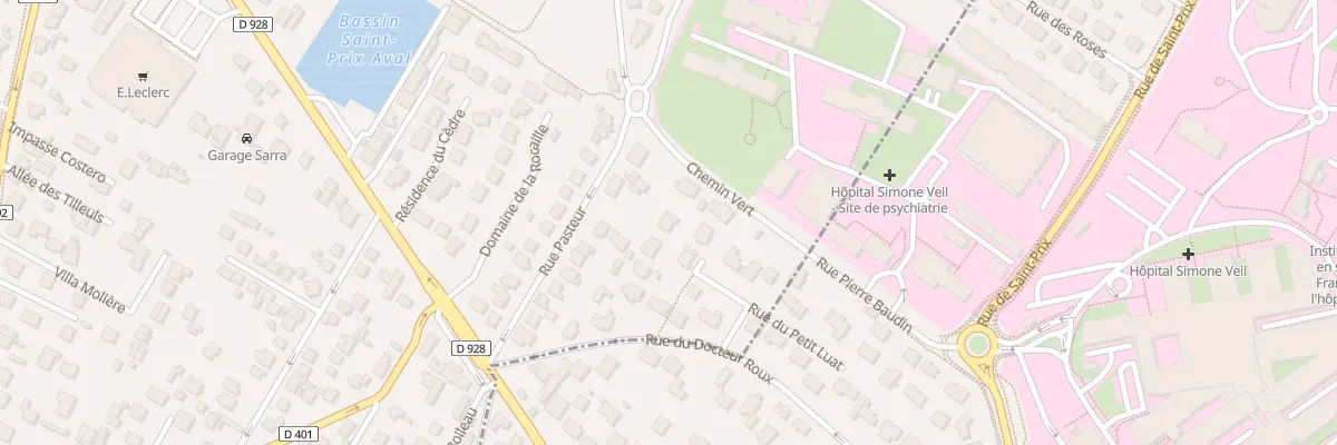 Plan du 18 Rue Pasteur à Saint-Prix