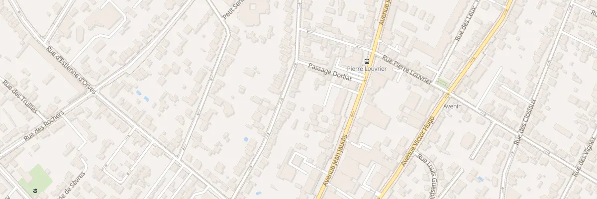Plan du 30 Rue Denis Gogue à Clamart