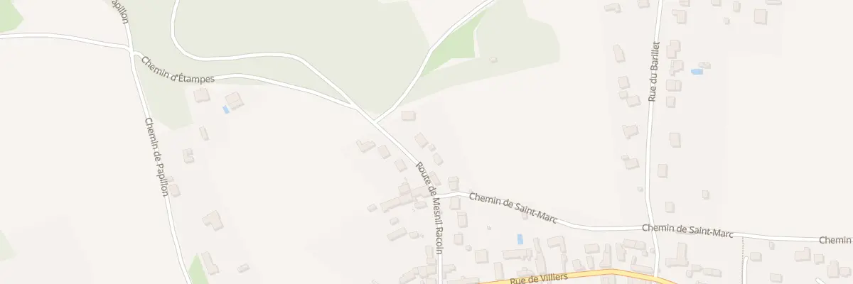 Plan du 10 Rte du Mesnil Racoin à Bouville