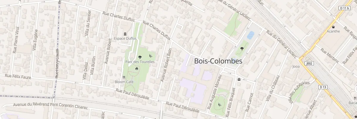 Plan du 41 Rue Charles Duflos à Bois-Colombes
