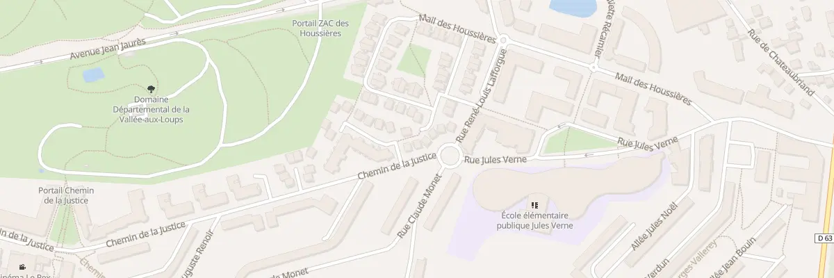 Plan du 25 All Jacques Brel à Châtenay-Malabry