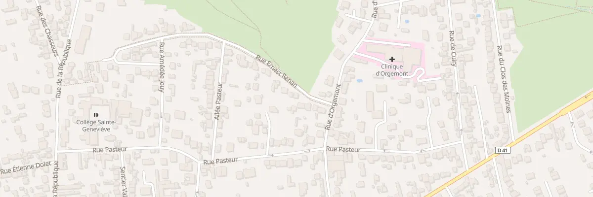 Plan du 9 Rue Ernest Renan à Argenteuil