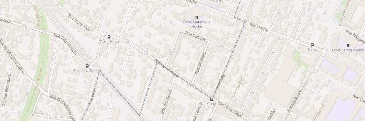 Plan du 129 Rue Victor Hugo à Colombes