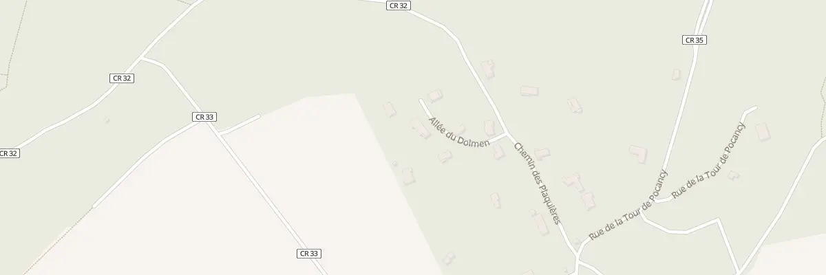 Plan du 7 All du Dolmen à Janville-sur-Juine