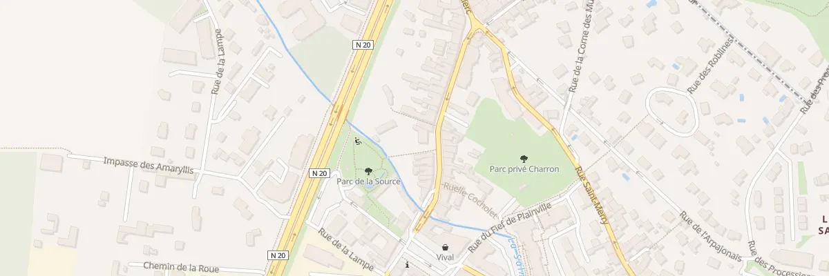 Plan du 40 Rue de la Division Leclerc à Linas