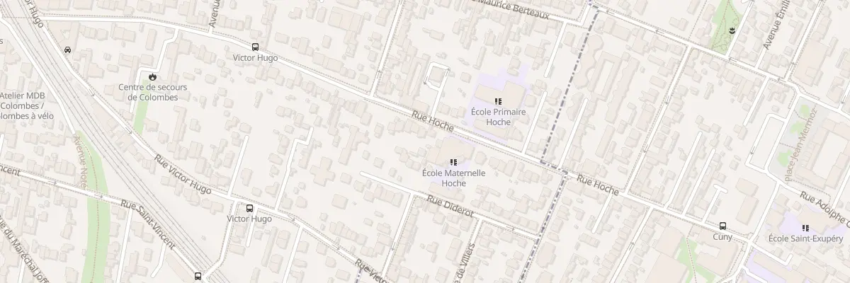 Plan du 120 Rue Hoche à Colombes
