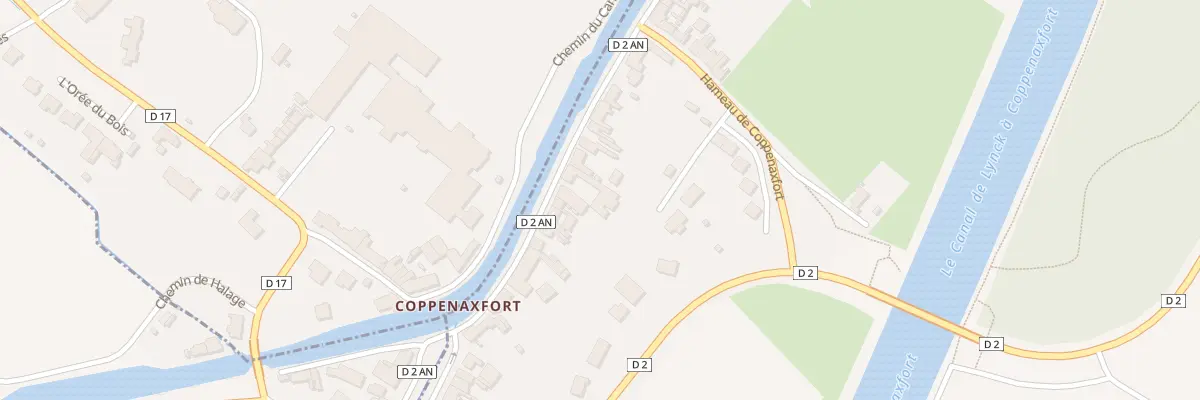 Plan du 18B Hameau de Coppenaxfort à Brouckerque