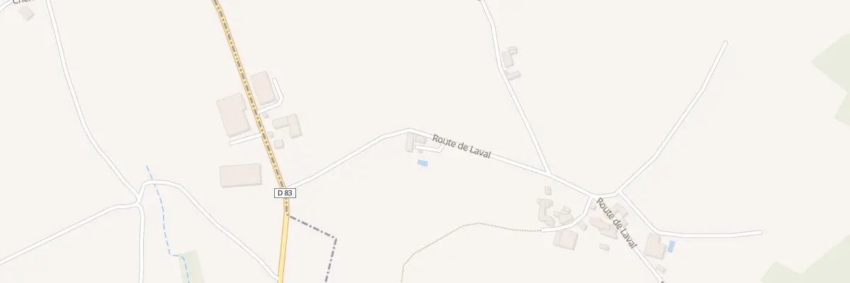 Plan du 5174 Laval à Pradinas