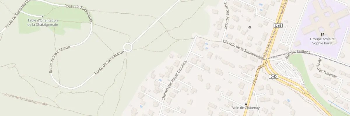 Plan du 4 Che des Hts Graviers à Verrières-le-Buisson
