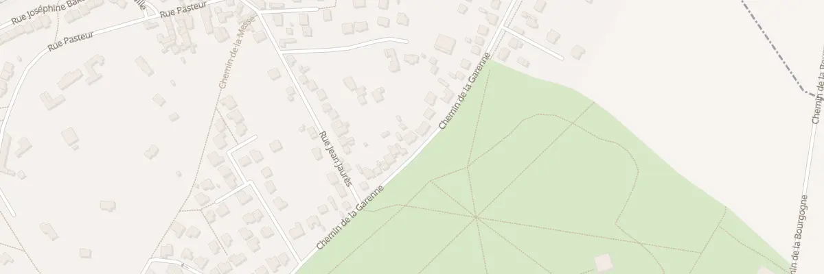 Plan du 28 Che de la Garenne à La Norville