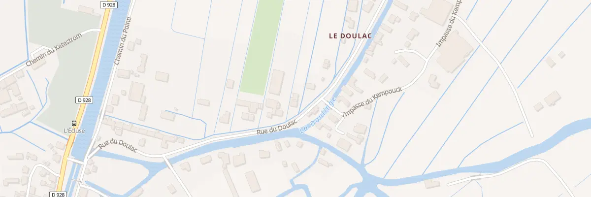 Plan du 30 Rue du Doulac à Saint-Omer