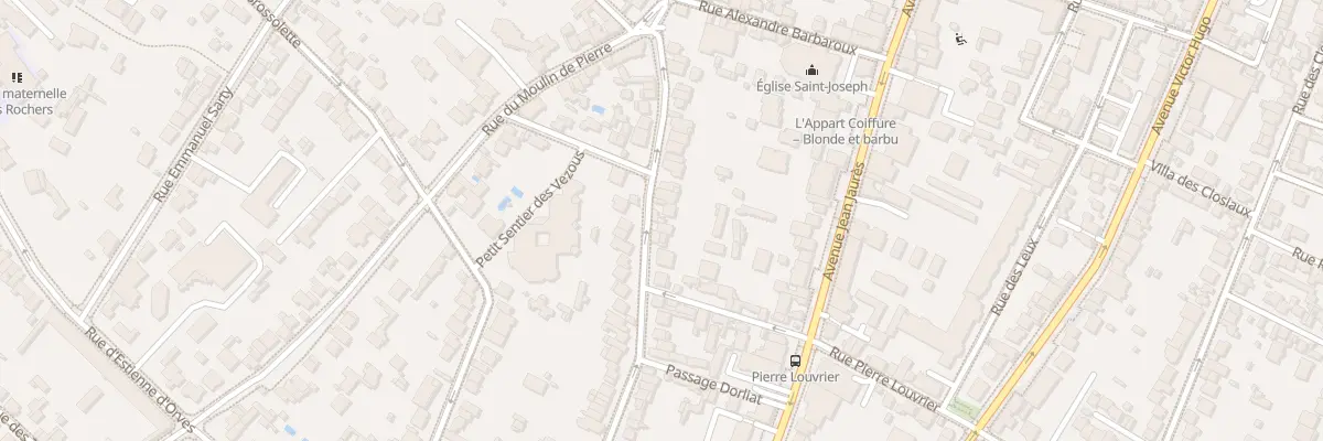 Plan du 64 Rue Denis Gogue à Clamart